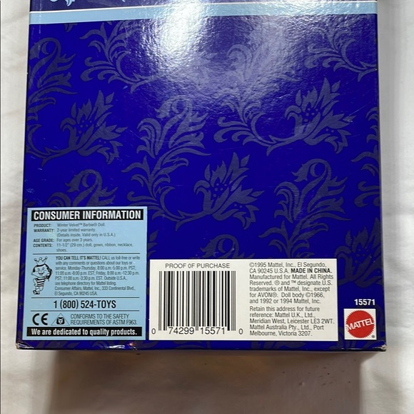 Barbie Winter Velvet Special Edition Doll - Picture 6 of 6